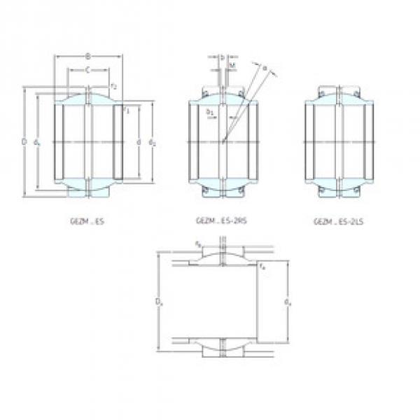 Подшипник GEZM100ES SKF #1 image