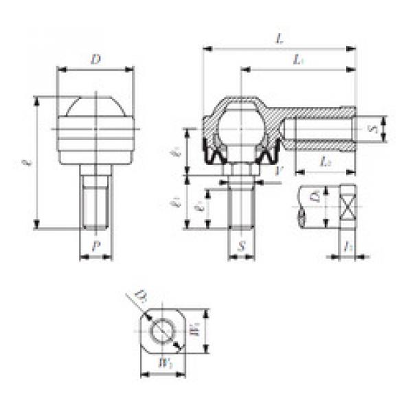 Подшипник LHSA 12 IKO #1 image