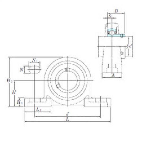 Подшипник BLP205-16 KOYO #1 image