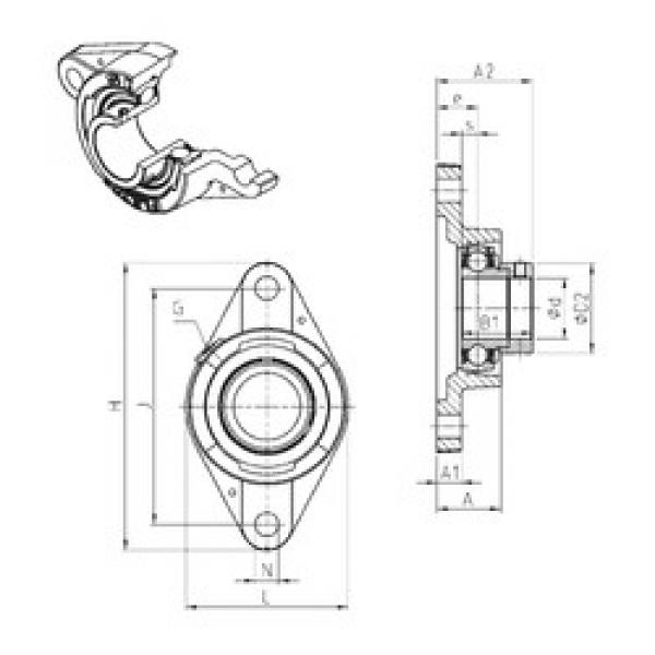 Подшипник ESFLE206 SNR #1 image