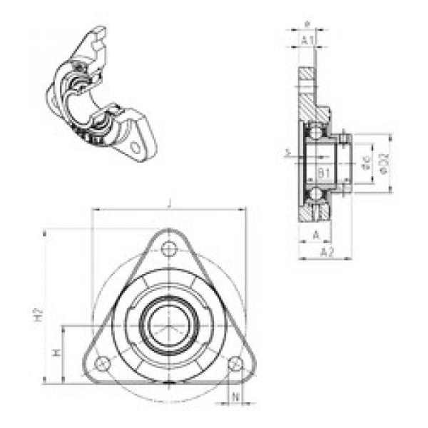 Подшипник ESFTE204 SNR #1 image