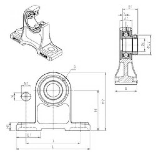 Подшипник ESPH201 SNR #1 image