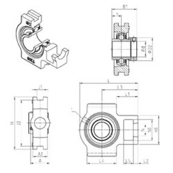 Подшипник EXT203 SNR #1 image