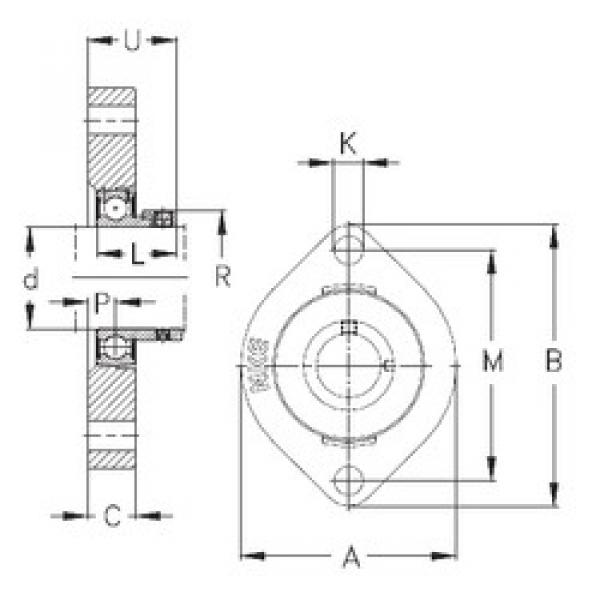 Подшипник FLCTEY20 NKE #1 image