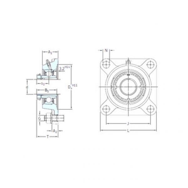 Подшипник FYJ 35 KF+H 2307 SKF #1 image