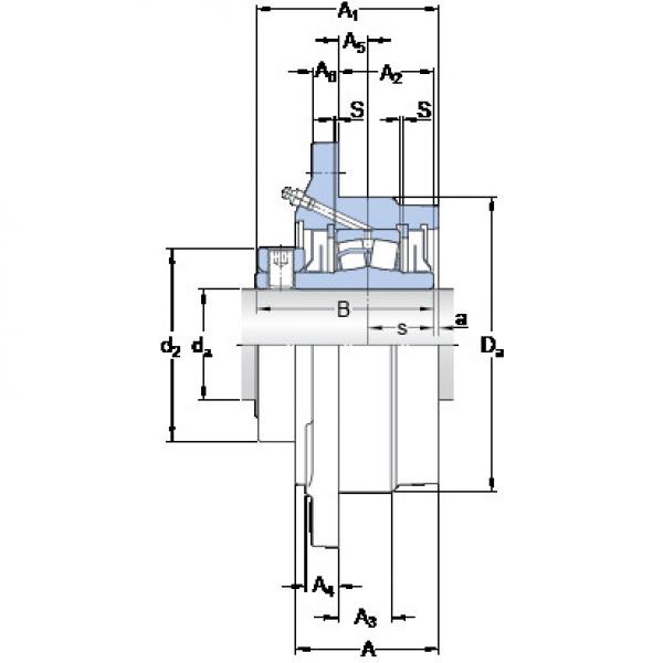 Подшипник FYRP 1 11/16-18 SKF #1 image