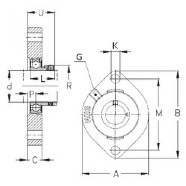 Подшипник GLCTE30 NKE #1 image