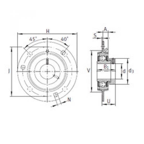 Подшипник GRA45 INA #1 image