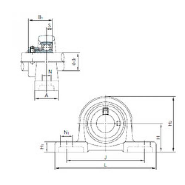 Подшипник KHLLP202AJ NACHI #1 image