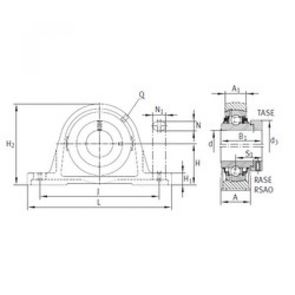 Подшипник RASE120 INA #1 image