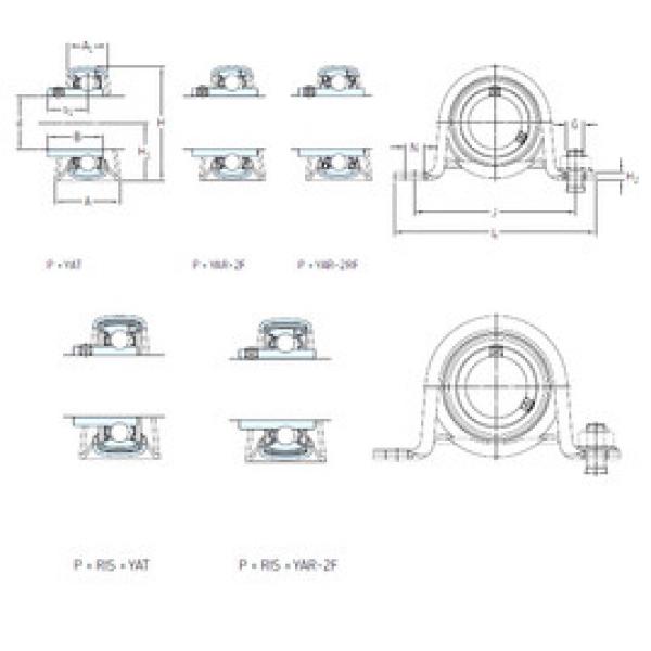 Подшипник P 52 R-3/4 TF SKF #1 image