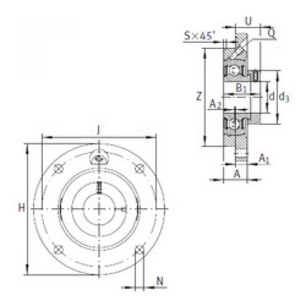 Подшипник PME25-N INA #1 image