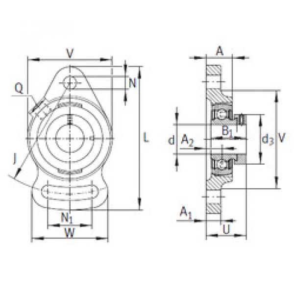 Подшипник PSFT30 INA #1 image