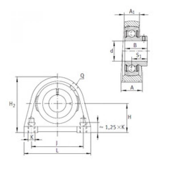 Подшипник PSHEY15 INA #1 image