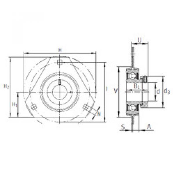 Подшипник RATR25 INA #1 image