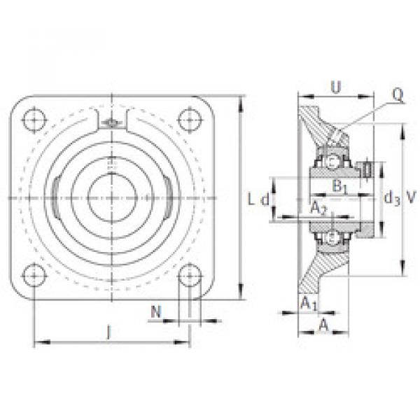 Подшипник RCJ1-1/2 INA #1 image