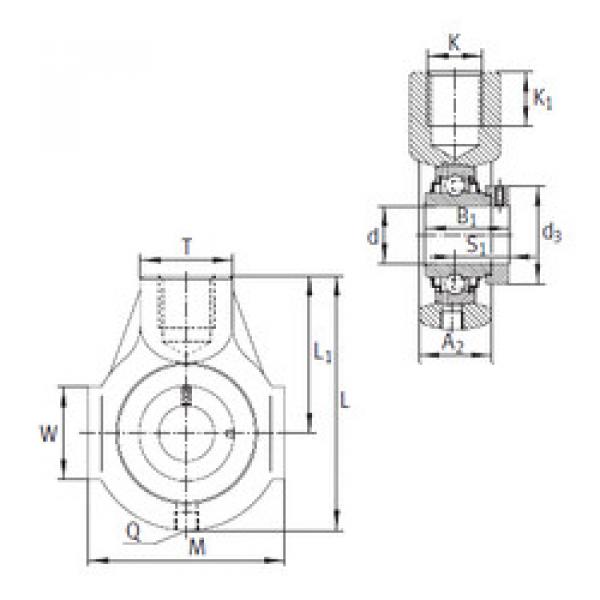 Подшипник RHE45 INA #1 image