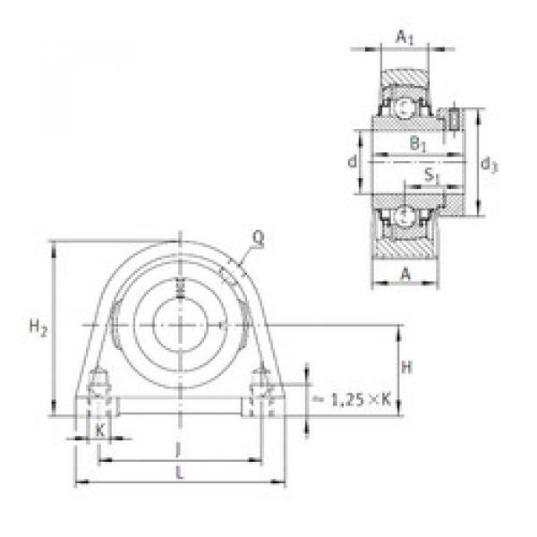 Подшипник RSHE50-N INA #1 image