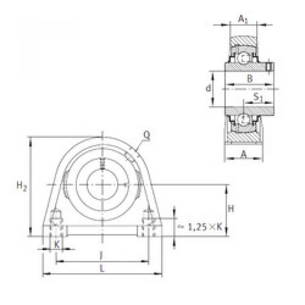 Подшипник RSHEY35-N INA #1 image