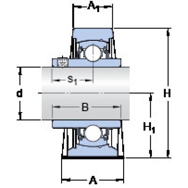 Подшипник SY 50 TF/VA201 SKF #1 image