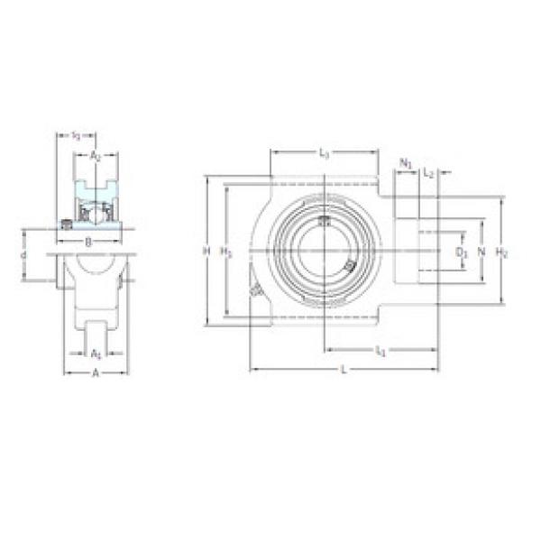 Подшипник TU 1.3/16 TF SKF #1 image