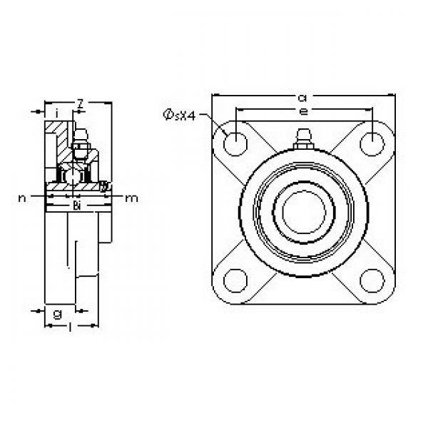 Подшипник UCF 205-14E AST #1 image