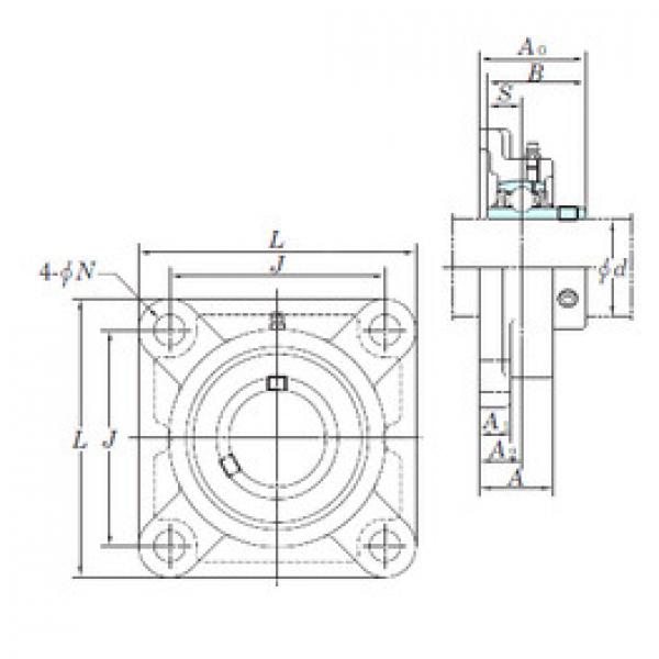 Подшипник UCFX10-32E KOYO #1 image