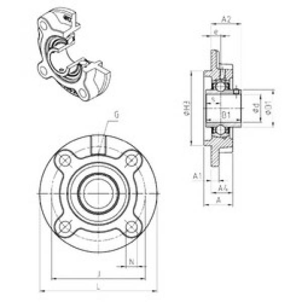 Подшипник UCFC206 SNR #1 image