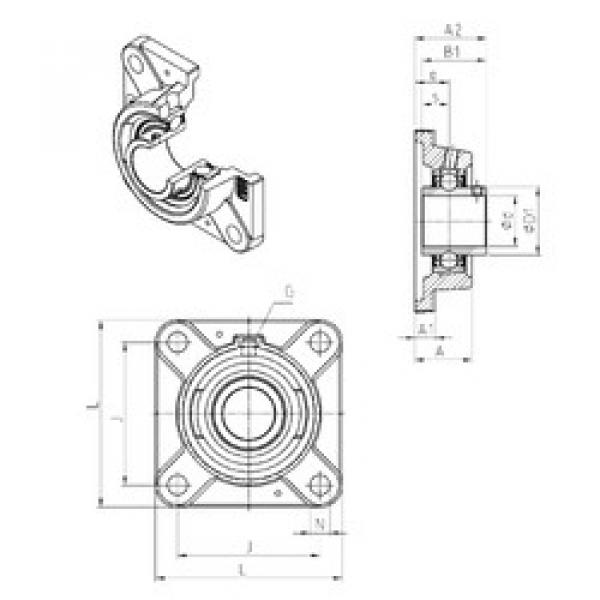 Подшипник UCFE214 SNR #1 image