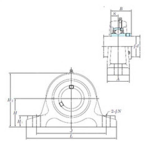 Подшипник UCIP213 KOYO #1 image