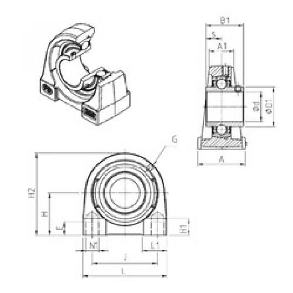 Подшипник UCPG212 SNR #1 image