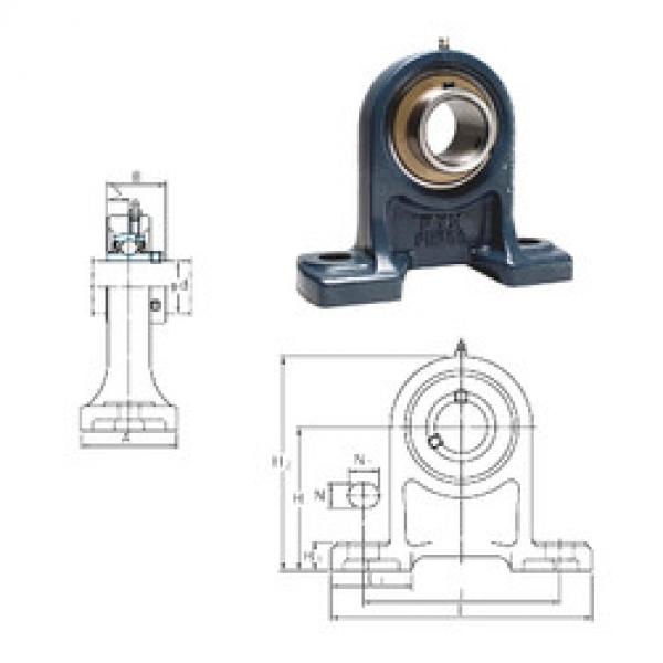 Подшипник UCPH203 FYH #1 image