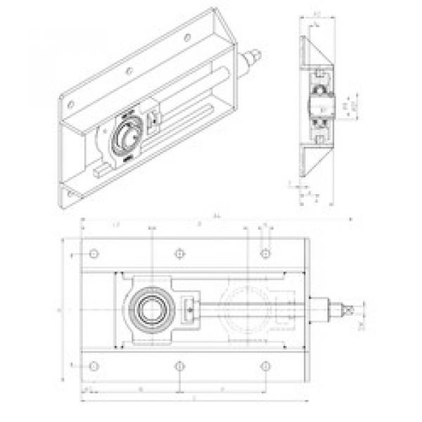 Подшипник UCT213+WB SNR #1 image