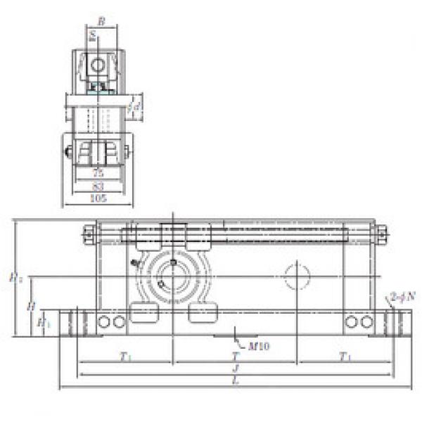 Подшипник UCTU210-600 KOYO #1 image