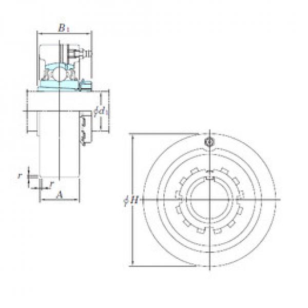 Подшипник UKC210 KOYO #1 image