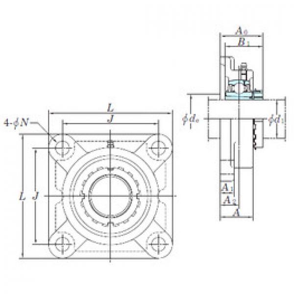 Подшипник UKF316 KOYO #1 image