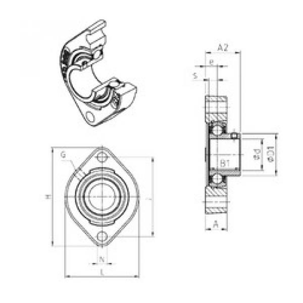 Подшипник USFD203 SNR #1 image