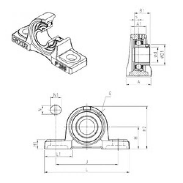 Подшипник USP211 SNR #1 image