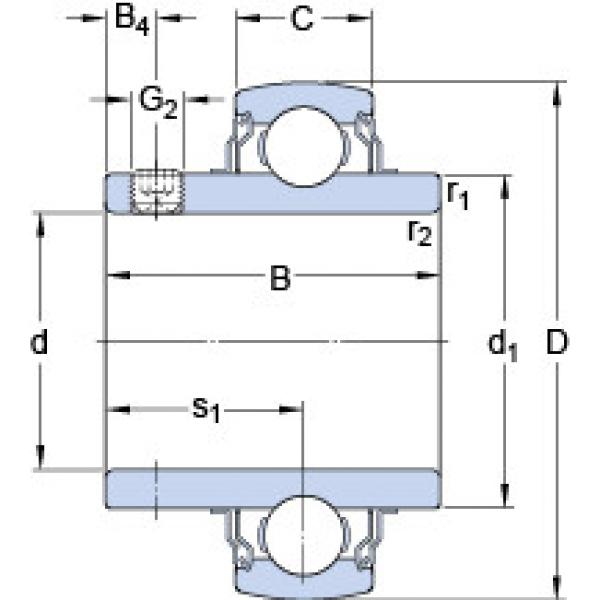 Подшипник YAR 209-112-2FW/VA201 SKF #1 image