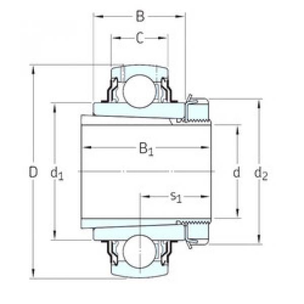 Подшипник YSA210-2FK+HS2310 SKF #1 image