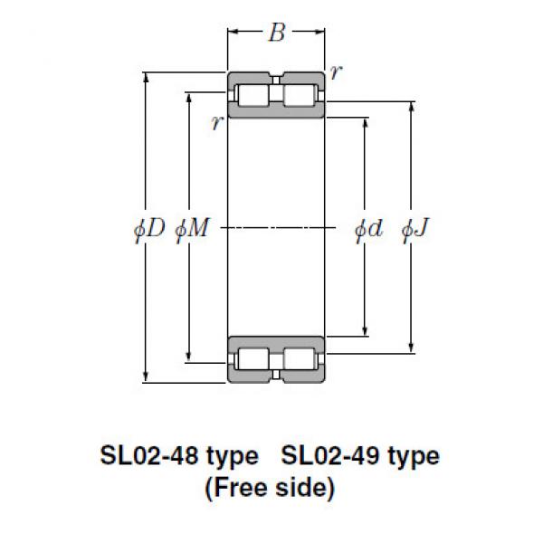 Bearing SL02-4836 #1 image