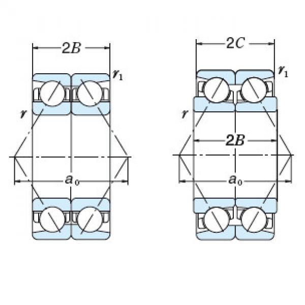 Bearing 7960AX DF #1 image