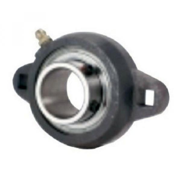 FHSLF202-15mmG Bearing Flange Narrow Steel 2 Bolt 15mm Ball Bearings Rolling #3 image