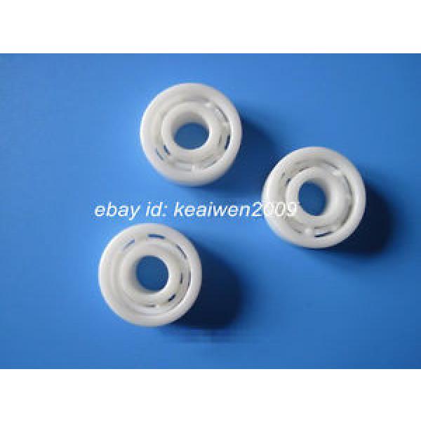 686 Full Ceramic Bearing ZrO2 Ball Bearing 6x13x3.5mm Zirconia Oxide PTFE fish #1 image