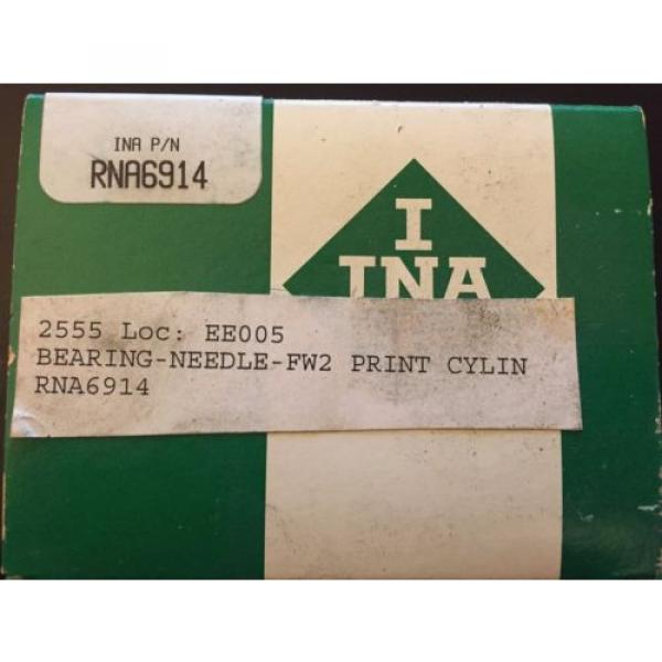 INA RNA 6914 Walzlager Rolling Bearings - NEW - #3 image