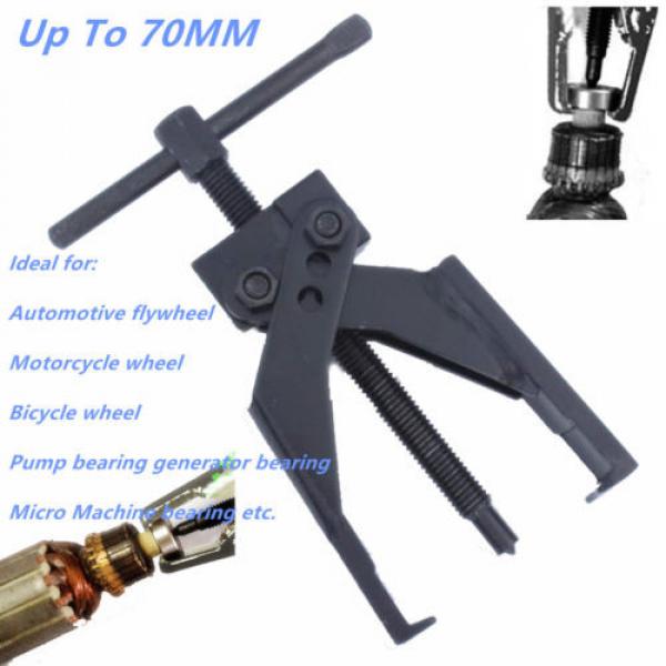 2 Jaws Cross-Legged Gear Bearing Puller Extractor Tool Up to 70mm Vanadium Steel #1 image